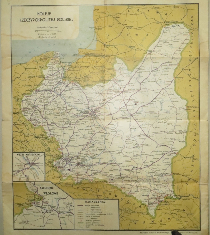 Koleje Rzeczypospolitej Polskiej 1937