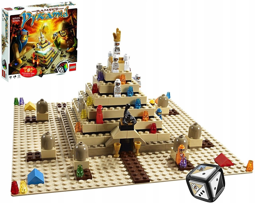 Lego Games 3843 Gra Planszowa Piramida Ramzesa 7556508965 Oficjalne Archiwum Allegro