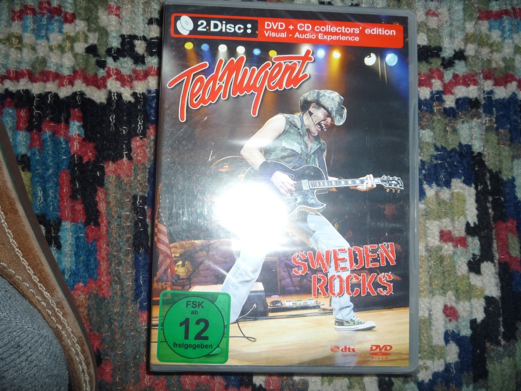 ted nugent - sweden rock DVD+CD [folia-paragon ]