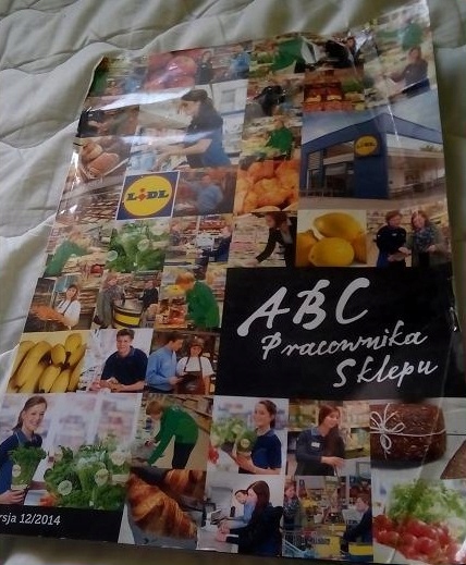 KSIĄŻKA LIDL ABC PRACOWNIKA SKLEPU lidla sklep hit