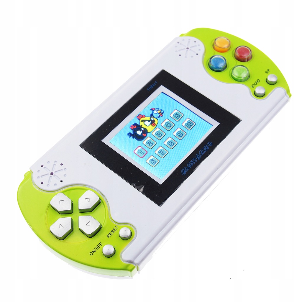 Tablet Do Gier Dla Dziecka MOBILNA KONSOLA 668 GIER GIERKA ELEKTRONICZNA - 7008744034 - oficjalne