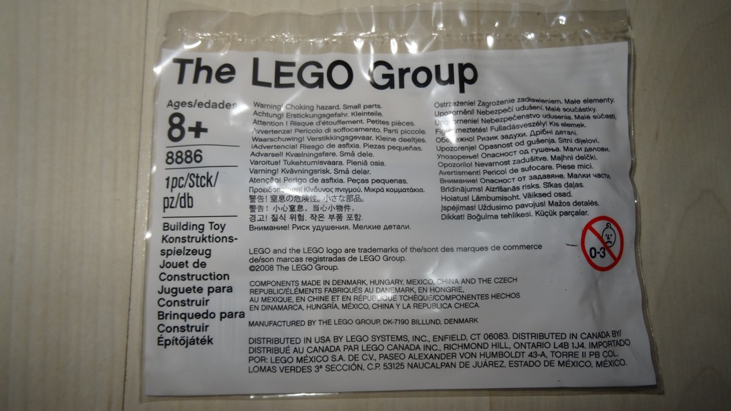 LEGO TECHNIC 8886 POWER FUNCTIONS KABEL - PRZEWÓD