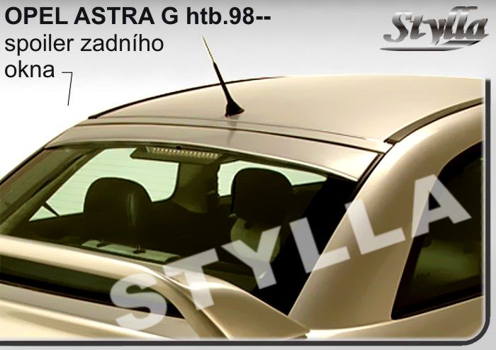 Opel Astra G hb spoiler spojler daszek akcesoria