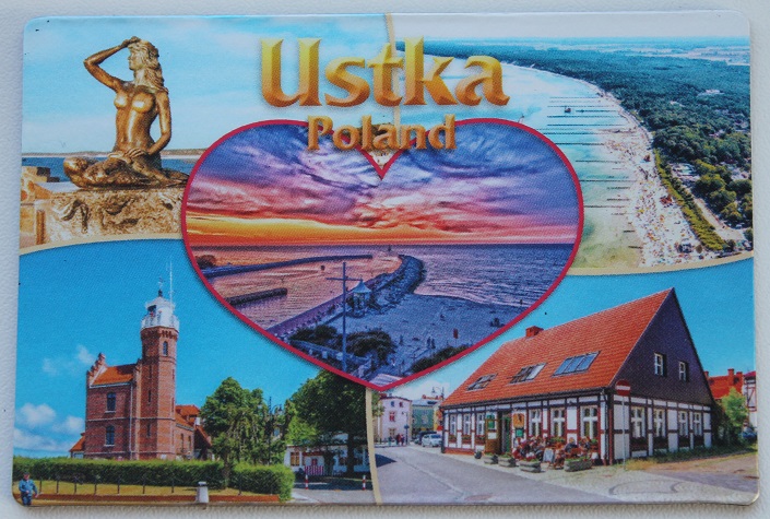 Magnes na lodówkę POLSKA Ustka