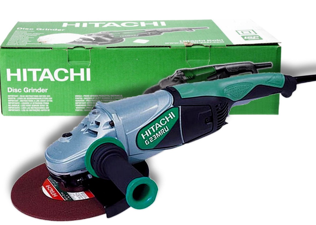 Szlifierka kątowa G23MRU HITACHI 2500W 230mm Płynn
