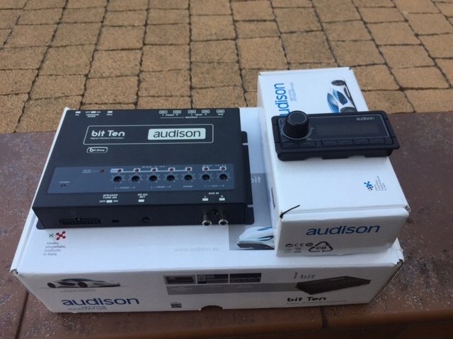 Procesor Audison Bit Ten + kontroler DRC