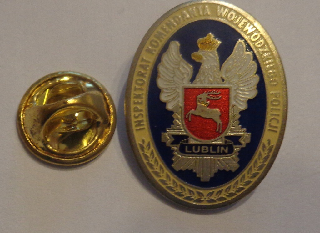 ODZNAKA INSPEKTORAT KOMENDANTA WOJ POLICJI LUBLIN