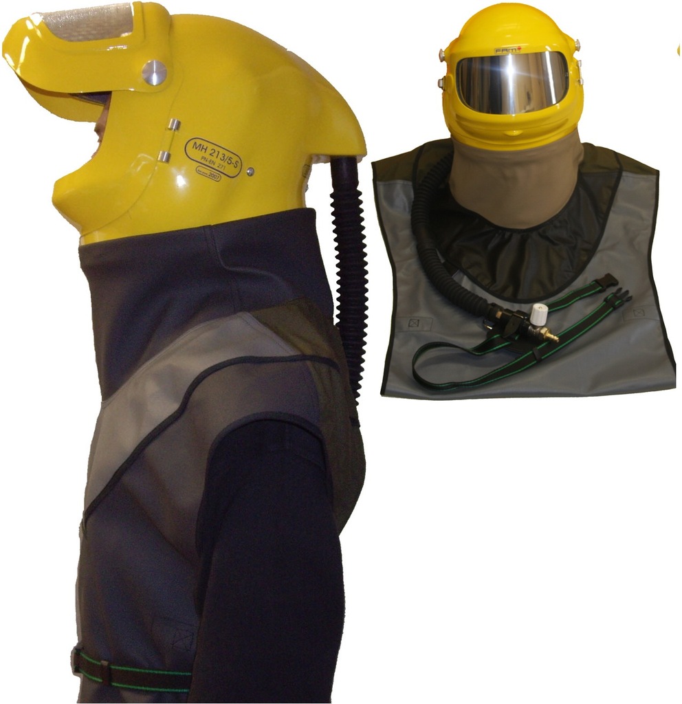 Hełm Powietrzny Kask dla Piaskarzy MH213/5S