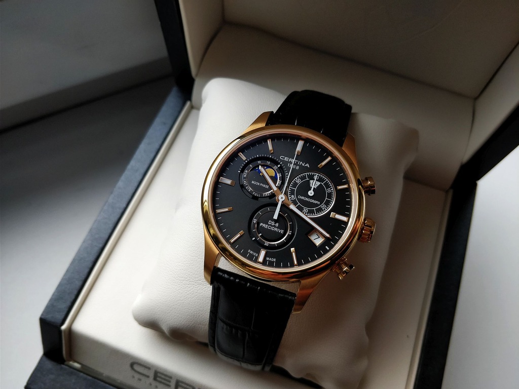 Certina ds 8 online chrono moonphase