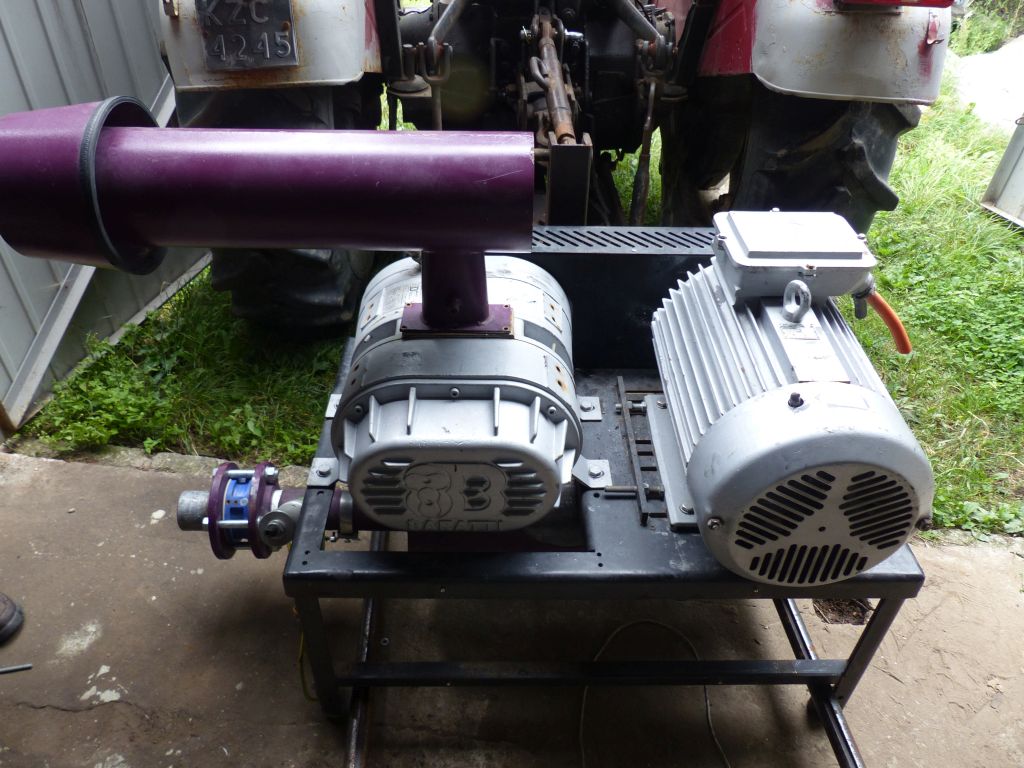 DMUCHAWA DO ZBOŻA GRANULATU SILNIK 18,5KW BARATTI