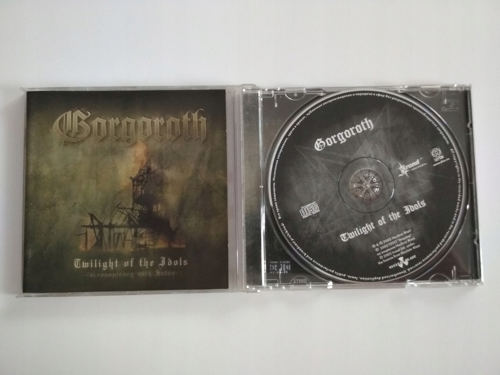 Gorgoroth - Twilight Of The Idols (In Conspiracy.. - 7616324490 - oficjalne  archiwum Allegro