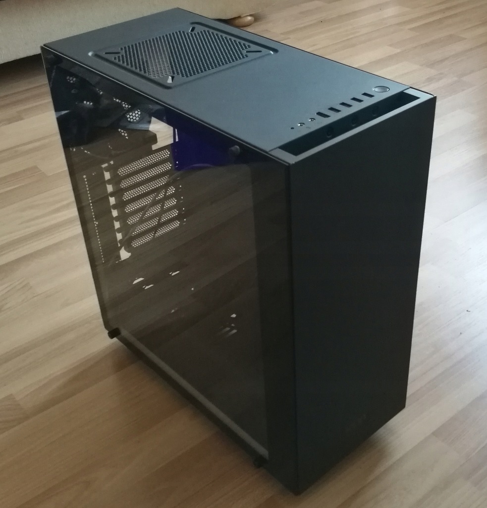 NZXT S340 Elite + custom RGB mod pełne oświetlenie - 7616054063 ...