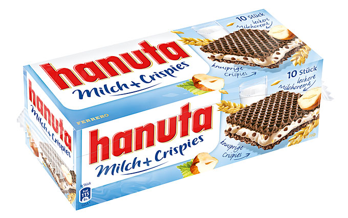 Ferrero Hanuta Milch+Crispies 220g