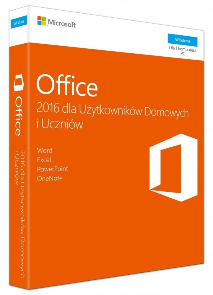 Microsoft Office 2016 Home &amp; Student PL Win 32