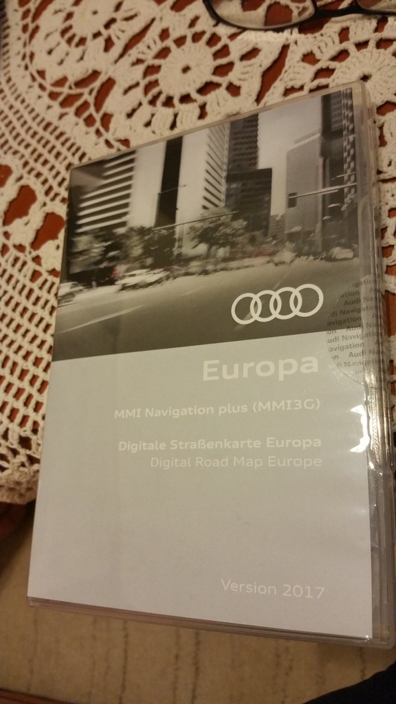 Mapy Audi MMI 3G 2017*Oryginał*8R0060884ED*nawi