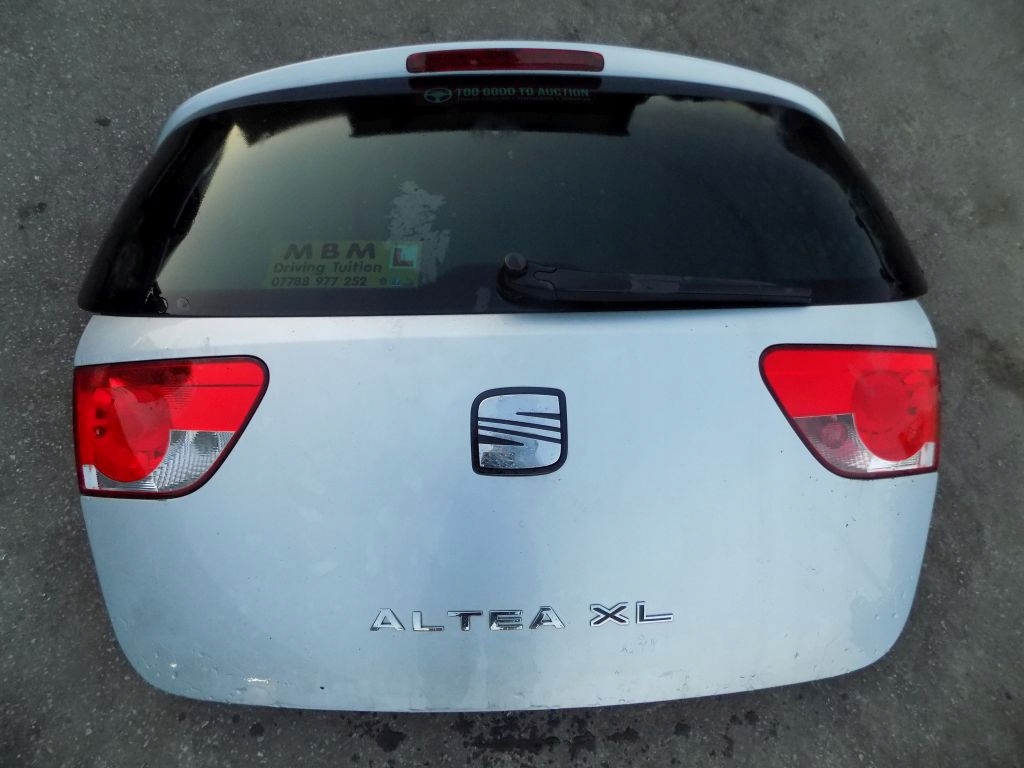 KLAPA BAGAŻNIKA TYŁ SEAT ALTEA XL L57Y