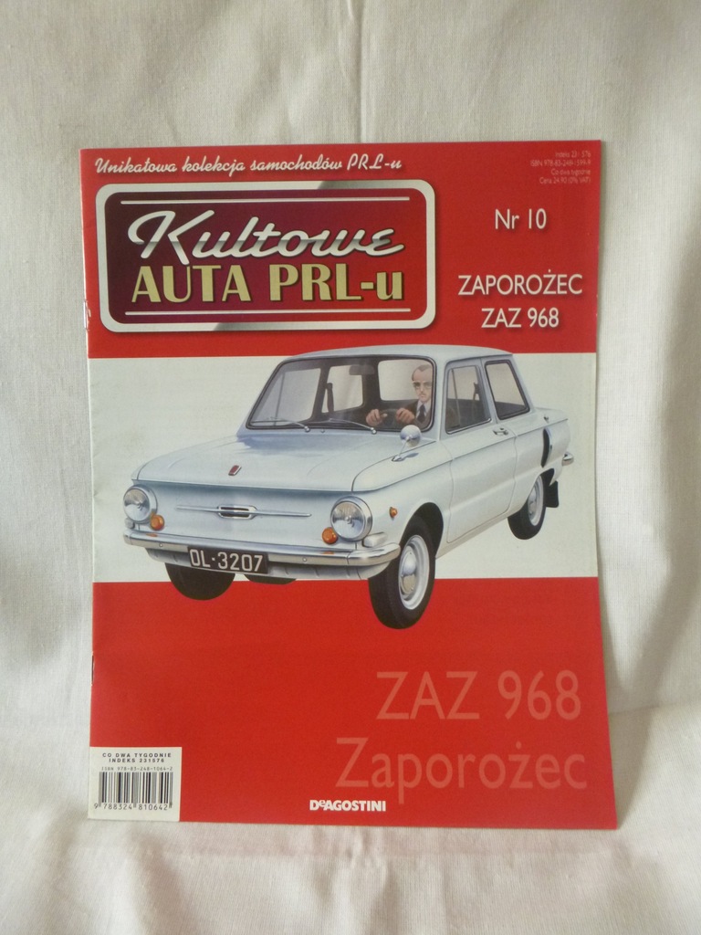 Gazetka Kultowe Auta PRLu - ZAZ 968 ZAPOROŻEC