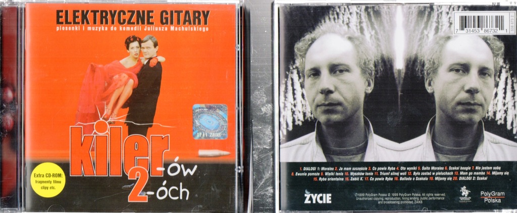 ELEKTRYCZNE GITARY KILERÓW DWÓCH MUZYKA Z FILMU