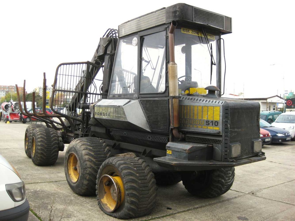 FORWARDER PONSSE S10 CARIBOU Do Drewna  hds