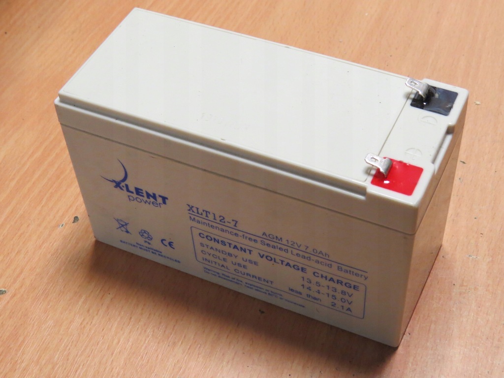 AKUMULATOR X-LENT XLT 12-7 AGM 12V 7Ah