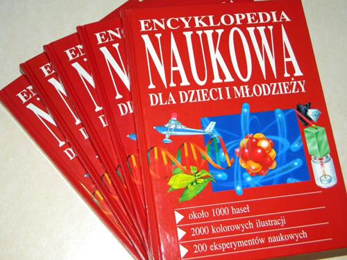 ENCYKLOPEDIA NAUKOWA DLA DZIECI I MŁODZIEŻY 5 tomó