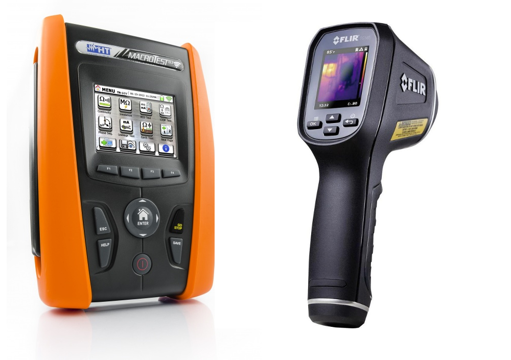 Miernik instalacji HT MacroTest G3 + Flir TG165