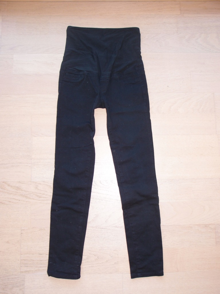 Spodnie ciążowe jeans LINDEX rurki rozm.38
