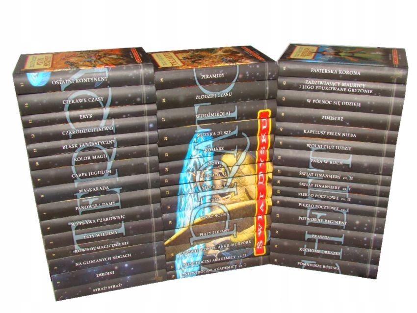Terry Pratchett KOLEKCJA ŚWIAT DYSKU 44 KOMPLET