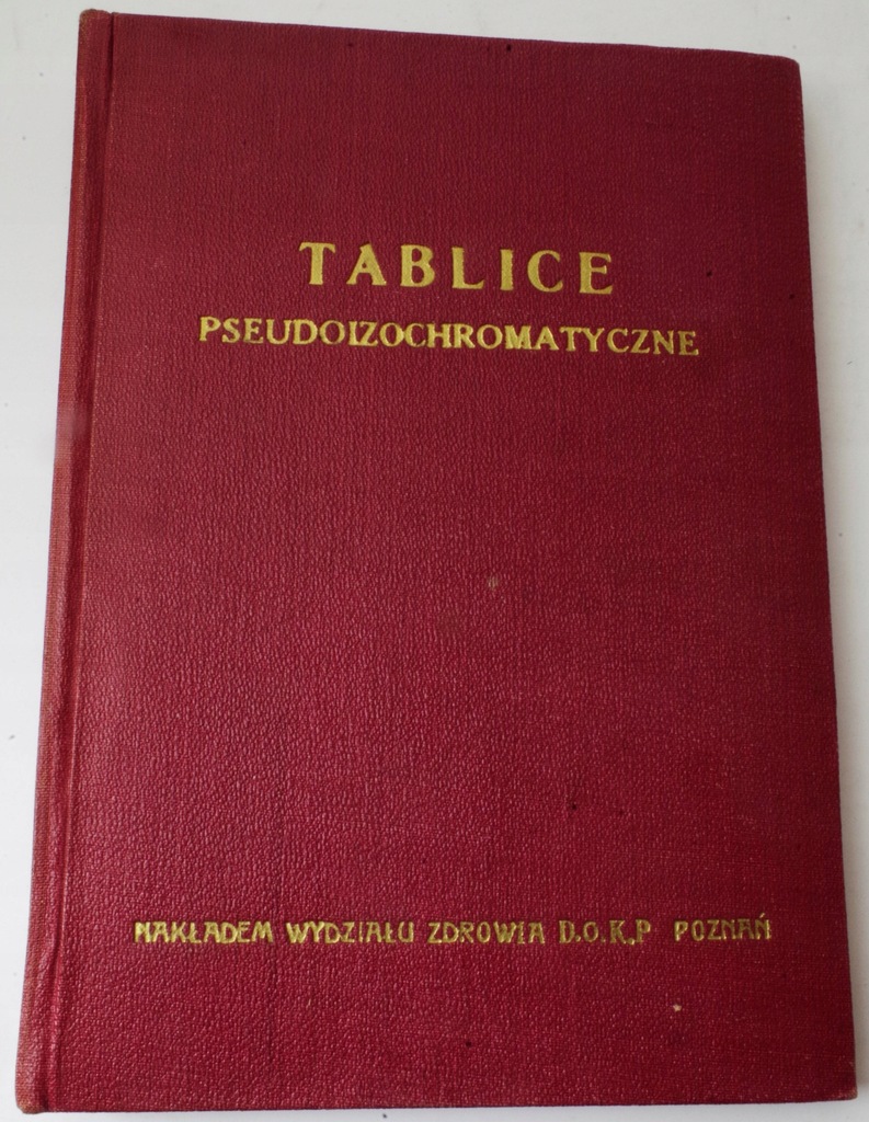 Tablice pseudoizochromatyczne - Ishihary