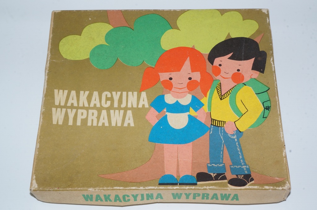 Gra planszowa WAKACYJNA WYPRAWA / Przemysłowa PRL 