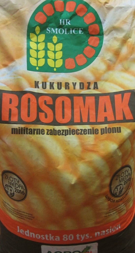 KUKURYDZA SIEWNA ROSOMAK NASIONA FAO 250-260 K/Z