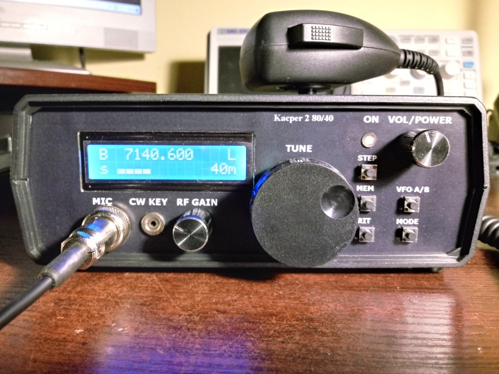 Transceiver Kacper II 80m 40m TRX Radio QRP SSB