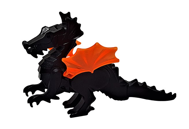 LEGO CASTLE SMOK DRAGON CZARNY