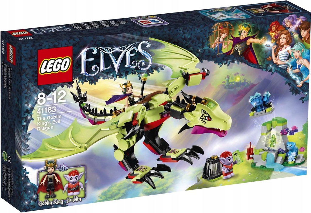 LEGO ELVES Zły Smok Króla Goblinów 41183