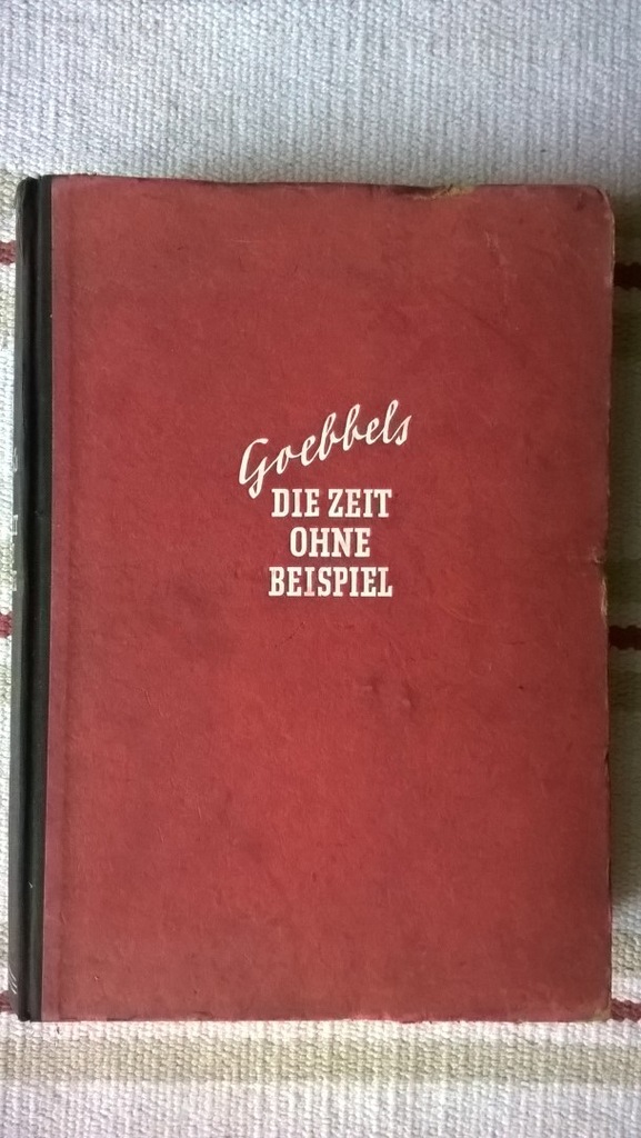 Josef Goebbels, przemówienia 1941 NSDAP propaganda