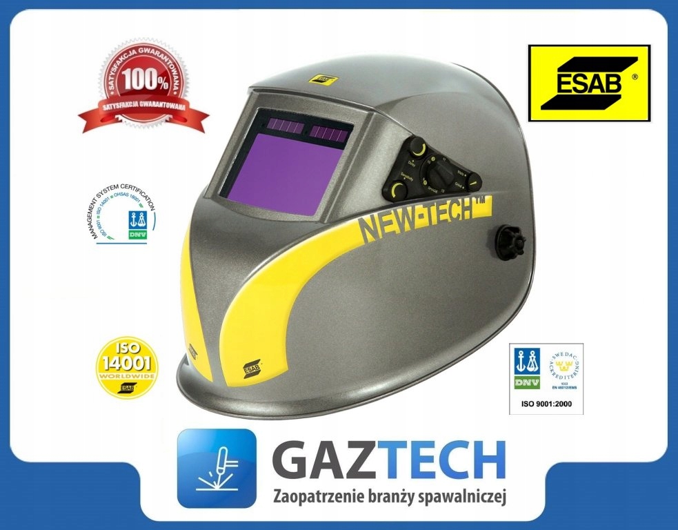 ESAB Przyłbica New-Tech 6-13 XL ADC Plus 110x90