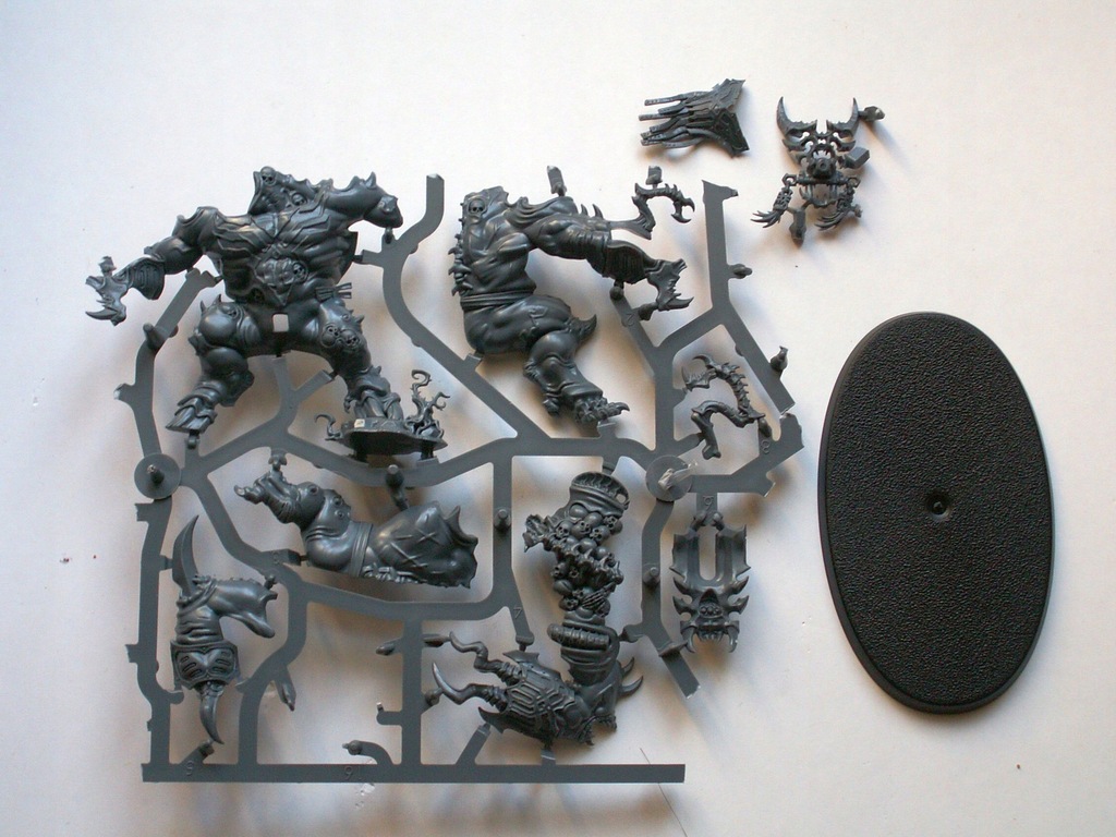 Khorne - AoS Khorgoraths - plastik