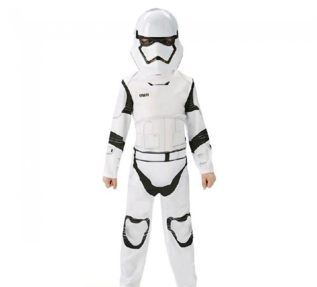 KOSTIUM STORMTROOPER STAR WARS BIAŁY 110-116 *