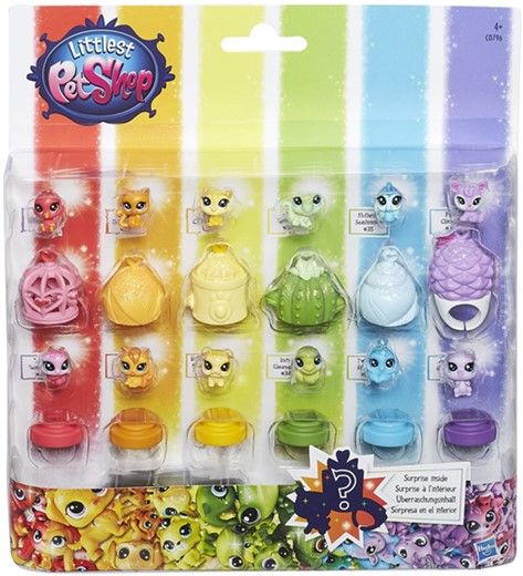 LITTLEST PET SHOP TĘCZOWE ZWIERZACZKI C0796,HIT !