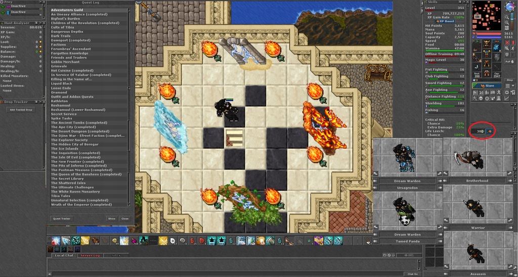 TIBIA EPOCA 350+ Royal Paladin