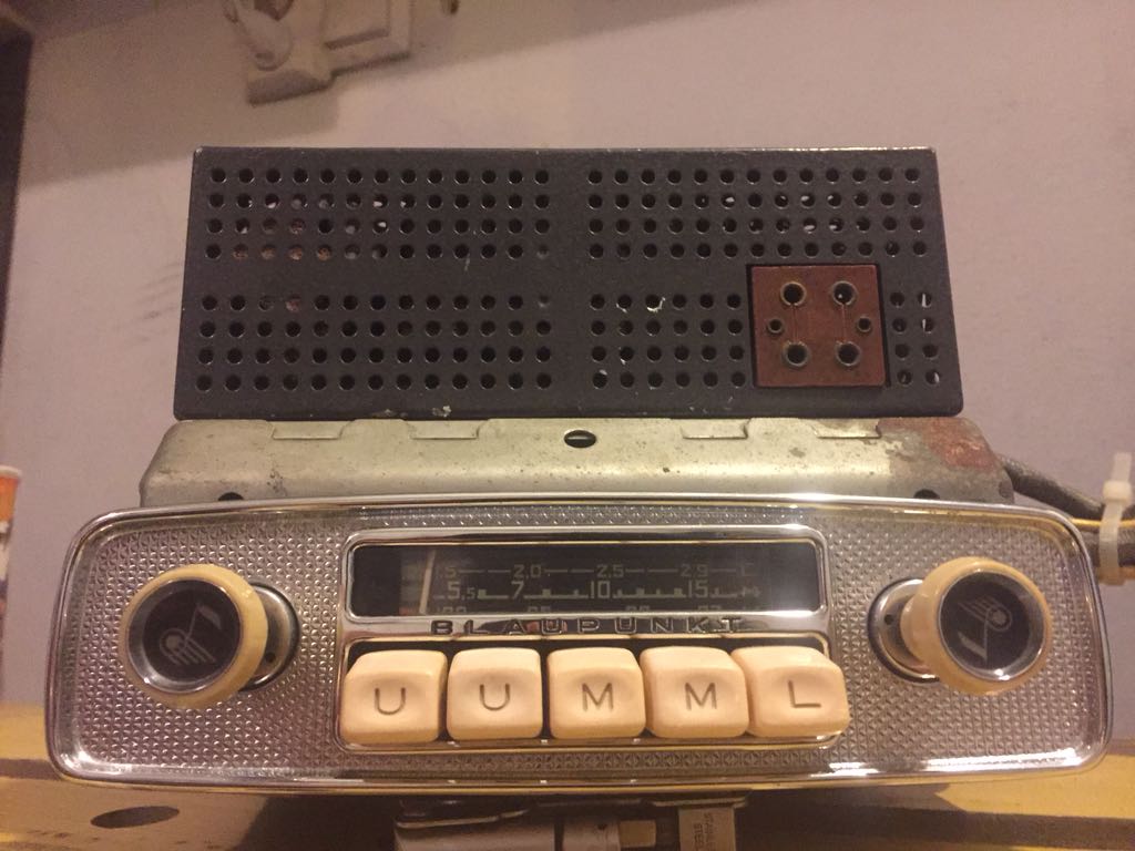Radio Lampowe Blaupunkt frankfurt Porsche 356 bmw