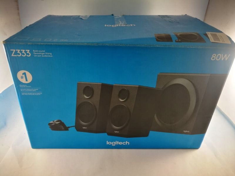 LOGITECH Z333 2.1 GŁOŚNIKÓW SUBWOOFER 80W + PUD