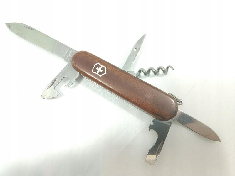 SCYZORYK VICTORINOX SPARTAN CUSTOM DREWNO!!