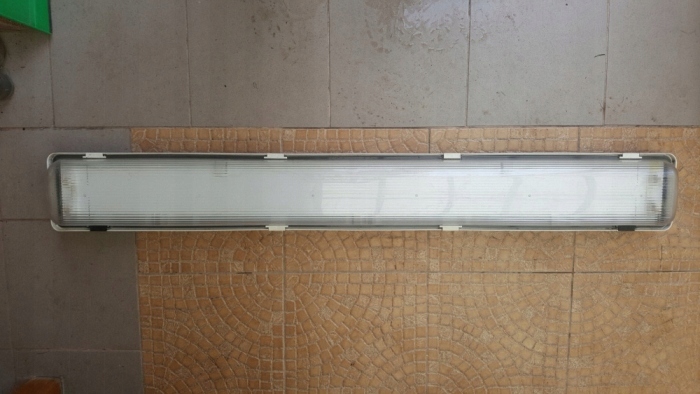 Lampa jarzeniowa IP64 zewnątrz 2 jarzeniówki STAHL
