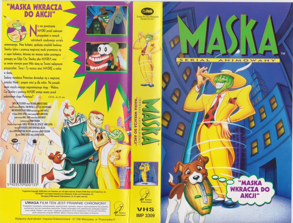 [VHS-418] MASKA - MASKA WKRACZA DO AKCJI