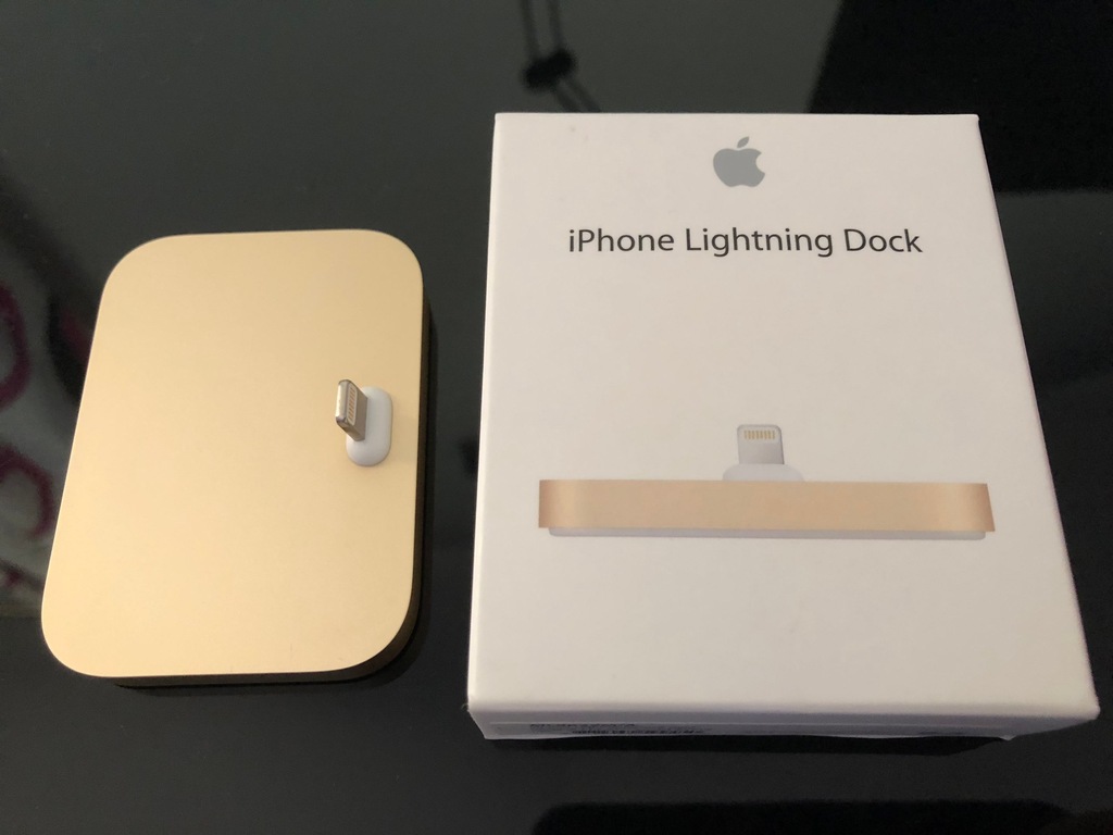 Stacja dokująca APPLE Lightning Dock GOLD / iPhone