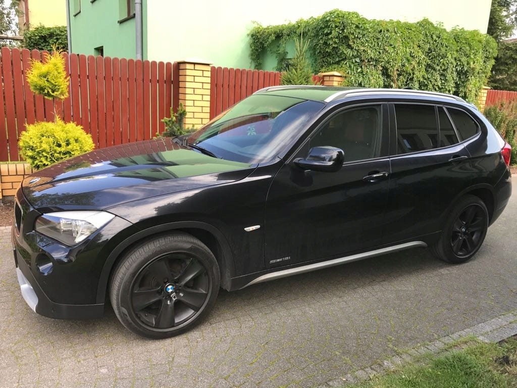 BMW X1 bezwypadkowa , SALON POLSKA, XENON