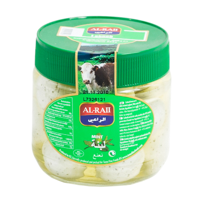 Labneh kulki serowe w oliwie Z MIĘTĄ 400g