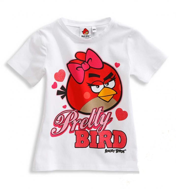 C&A NOWY t-shirt ANGRY BIRDS girls 116/122