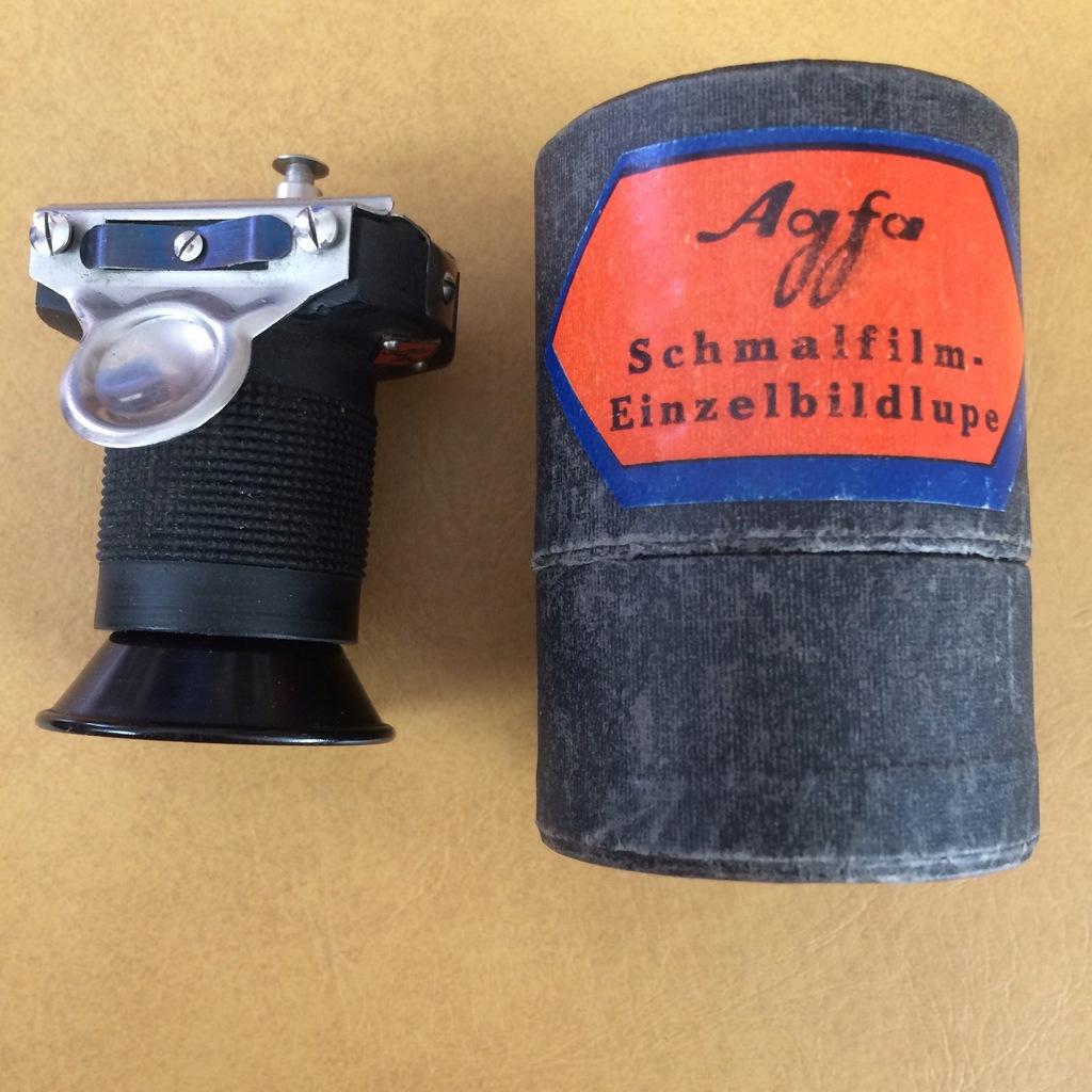 Lupa AGFA z Ramką ok .1920 r - UNIKAT